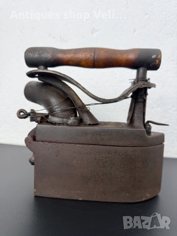 Стара ютия на жар №8074 , снимка 5 - Антикварни и старинни предмети - 54064612