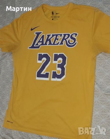 Los Angeles Lakers LeBron James 23 Тениска - Размер М, снимка 2 - Тениски - 45268575