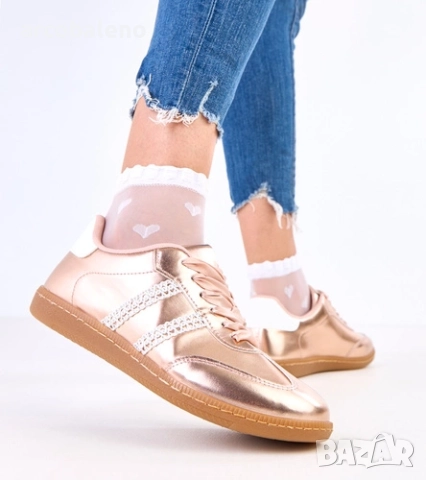 Дамски маратонки Madres със сатенени връзки, 3цвята , снимка 2 - Маратонки - 51862346