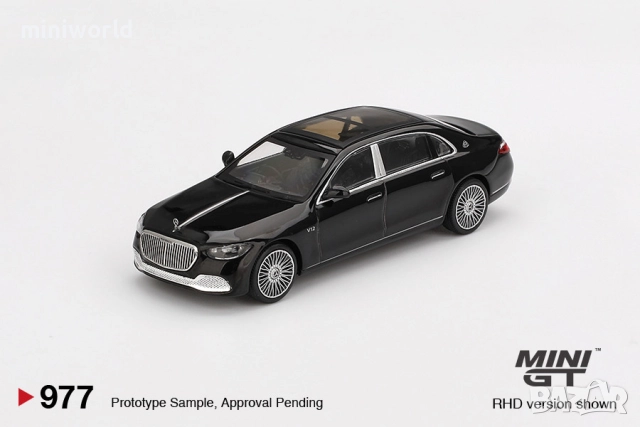 Mercedes-Maybach S 680 2022 RHD Blister Packaging - мащаб 1:64 на Mini-GT нов в блистер + кутийка, снимка 2 - Колекции - 52153331