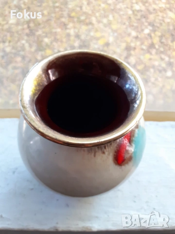 Ваза немска керамика керамика, снимка 4 - Антикварни и старинни предмети - 53451782