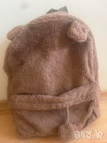 Teddy Backpack - плюшена раница - момичешка, ученическа, детска, снимка 5 - Раници - 53646396