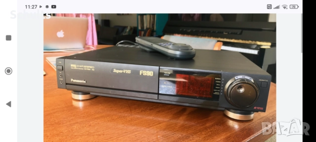 PANASONIC NV FS 90 HQ  S-VHS Видео плеър Made in Japan, снимка 4 - Ресийвъри, усилватели, смесителни пултове - 52890436