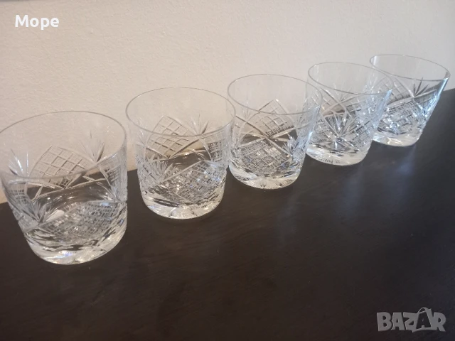 Кристални чаши за уиски , снимка 7 - Сервизи - 51019722