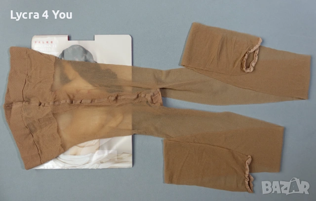 FALKE Shelina Toeless 12 den S/M нов луксозен телесен чорапогащник, снимка 5 - Бельо - 53038091