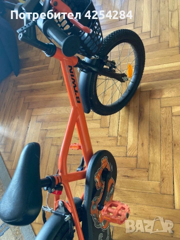 Детски велосипед 16цола отлично състояние, снимка 9 - Велосипеди - 53856200