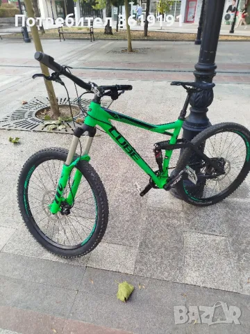 cube stereo 160 super hpc sl 27.5 full suspension bike 2015, снимка 10 - Велосипеди - 48908630