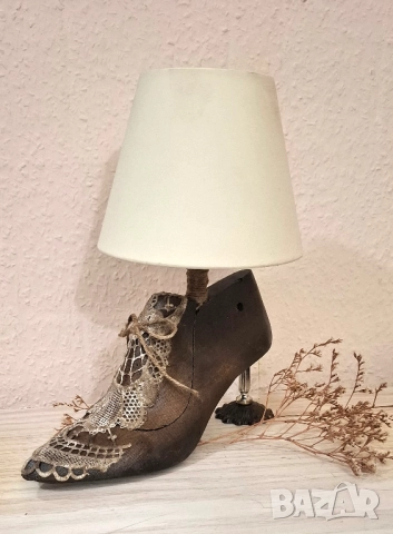 Настолна Лампа ЕЛЕГАНТЕН РЕТРО ШЕДЬОВЪР, снимка 2 - Настолни лампи - 52794164