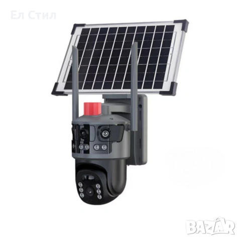 Соларна Wi-fi камера с панорамен изглед, снимка 6 - IP камери - 53804700