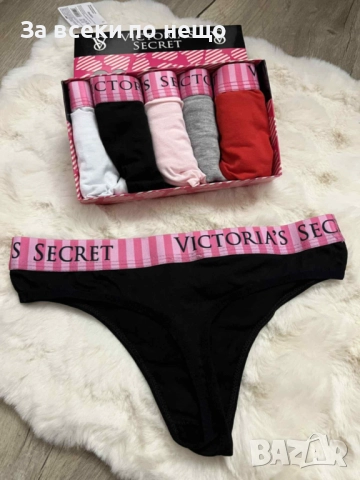 Victoria’s Secret🔥Tommy Hilfiger🔥Calvin Klein🔥Комплект 5 Броя Бельо Код VF48, снимка 2 - Бельо - 51573819