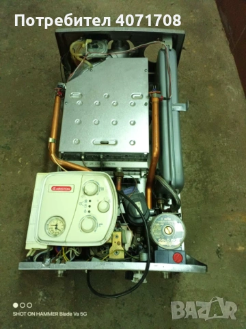 Продавам газов котел ARISTON UNO 24 MFFI, снимка 2 - Отоплителни печки - 53093549