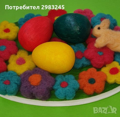 Великденско релефно пано за стена в овална форма, снимка 5 - Пана - 53755142