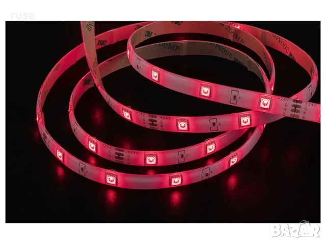 НОВИ! LED лента 5 метра 150 LED 24W 16 цвята, снимка 9 - Лед осветление - 50594318
