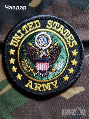 Лот емблеми ВС на САЩ - 5 броя/реплика, снимка 3 - Колекции - 51376387