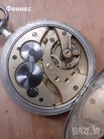 Invicta - Стар швейцарски джобен часовник, снимка 2 - Антикварни и старинни предмети - 51409124