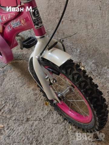 детски велосипед 14 цола Barbara , снимка 11 - Велосипеди - 52060026