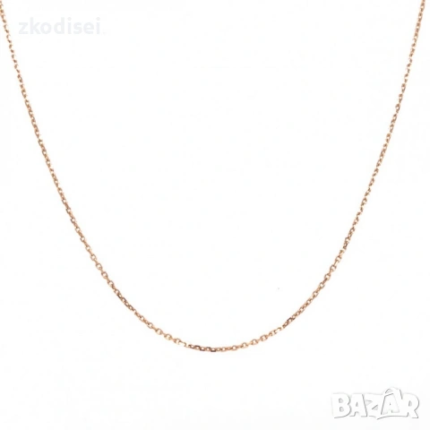 Златен синджир 1,57гр. 44,0см. 14кр. проба:585 модел:37743-5, снимка 2 - Колиета, медальони, синджири - 54134118