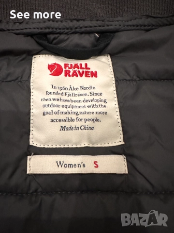 FJALLRAVEN Ovik 3 in 1 дамско яке S, снимка 8 - Якета - 52296545