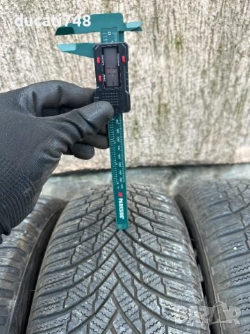 4бр. железни джанти 16" 5х112 с гуми 205/55/16 - VW, Audi, Seat, Skoda - VAG, снимка 7 - Гуми и джанти - 54127738