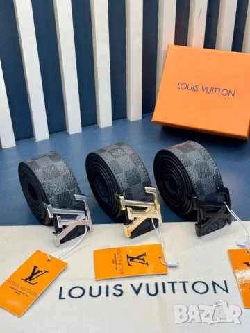 колани от естествена кожа в кутия louis vuitton , снимка 3 - Колани - 50596532