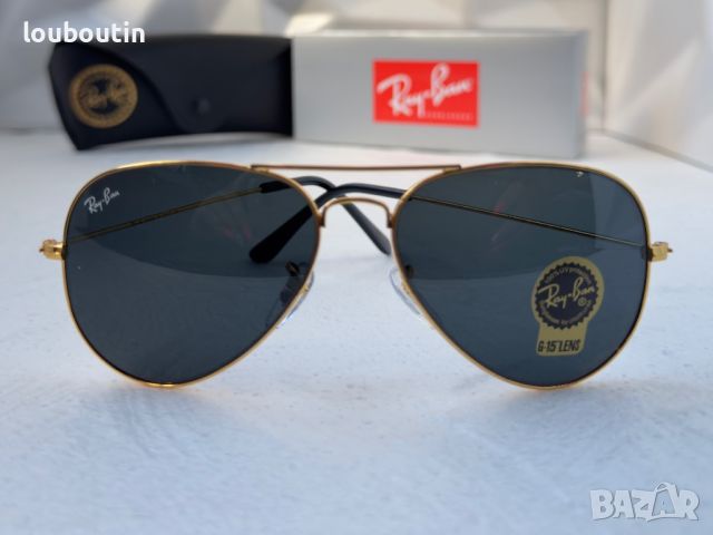 Ray-Ban RB3025 висок клас унисекс слънчеви очила Рей-Бан дамски мъжки минерално стъкло, снимка 3 - Слънчеви и диоптрични очила - 45313014