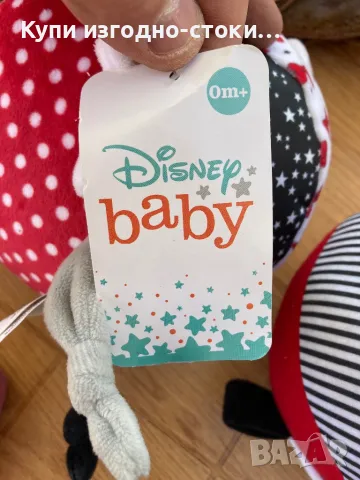 Дрънкащи бебешки топки - Мини и Мики Маус Disney Baby 0m+, снимка 2 - Игри и пъзели - 47367369