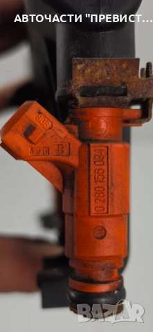 Рейка с Дюзи Ситроен Берлинго Citroen Berlingo 1.6 110кс 04-10г ОЕМ 9650764780 0280156034, снимка 3 - Части - 54221233