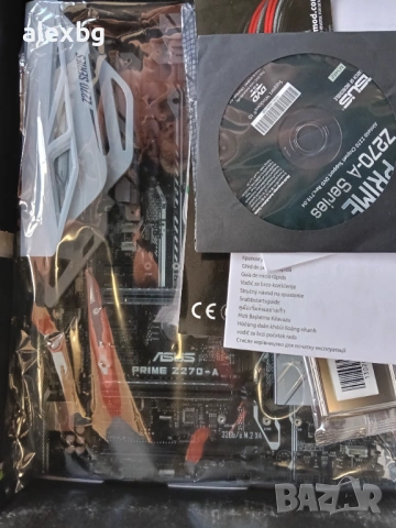 Asus PRIME Z270-A LGA1151 Intel Motherboard, снимка 2 - Дънни платки - 53442435