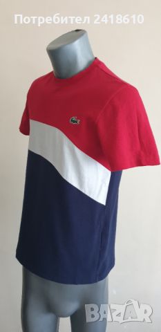 Lacoste Sport Pique Cotton Mens Size S ОРИГИНАЛ! Мъжка Тениска!, снимка 7 - Тениски - 46279601