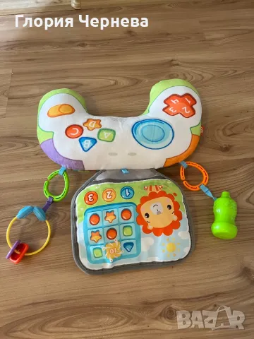 Интерактивна играчка Fisher Price - Възглавница със занимания, снимка 2 - Образователни игри - 47934449