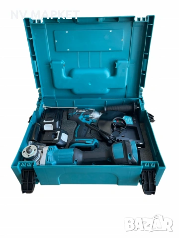 Акумулаторен ударен винтоверт и безчетков ъглошлайф /36V, 8Ah/, снимка 2 - Винтоверти - 53836728