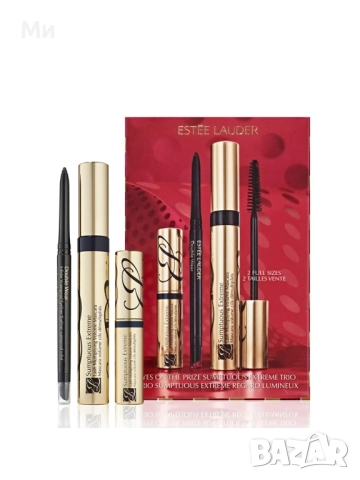 КОМПЛЕКТ ESTEE LAUDER Eyes On The Prize Sumptuous Extreme Trio Set Спирала Комплект грим