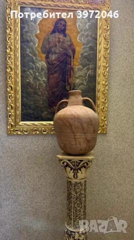 Керамичен съд ,, Кантарос " Сарагоса Испания 1850 -1890 , снимка 2 - Колекции - 50353614