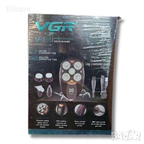 Самобръсначка , машинка за подстригване VGR V-316, снимка 2 - Тримери - 52851954
