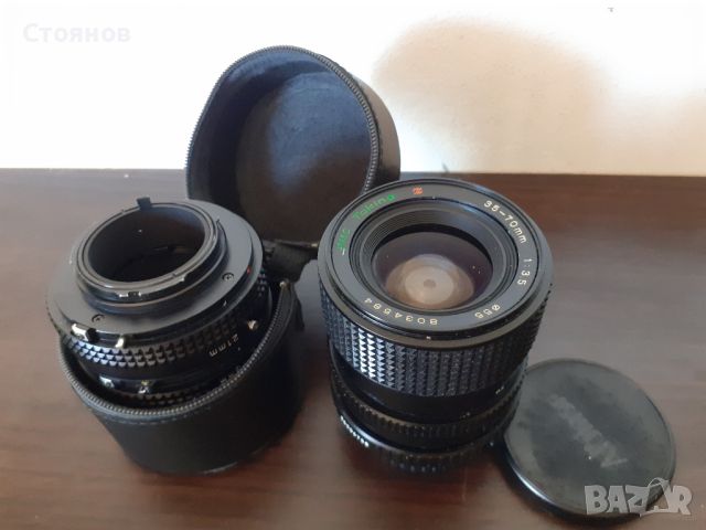 Обектив RMC Tokina 35-70mm  1:3.5  f=55 Japan, снимка 4 - Обективи и филтри - 46493075