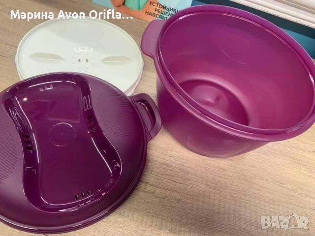 Съд за готвене на ориз Tupperware , снимка 7 - Съдове за готвене - 44840203