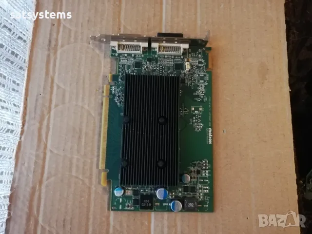  Видео карта Matrox M9120-E512F 512MB GDDR2 128bit PCI-E, снимка 11 - Видеокарти - 48326118