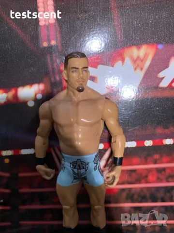 Екшън фигура WWE Austin Theory Остин Тиъри Mattel Basic играчка figure, снимка 2 - Фигурки - 49552320