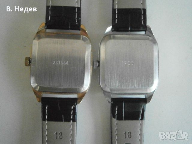 RАКЕТА - Cartier, кал. 2614.H, made in USSR, каса 32,5х32,5mm, снимка 12 - Мъжки - 32062404