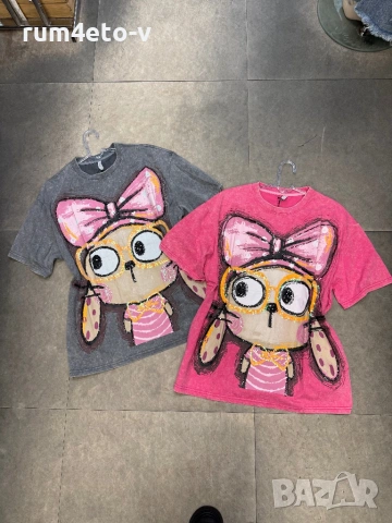 Тениски варен памук , снимка 5 - Тениски - 53610823