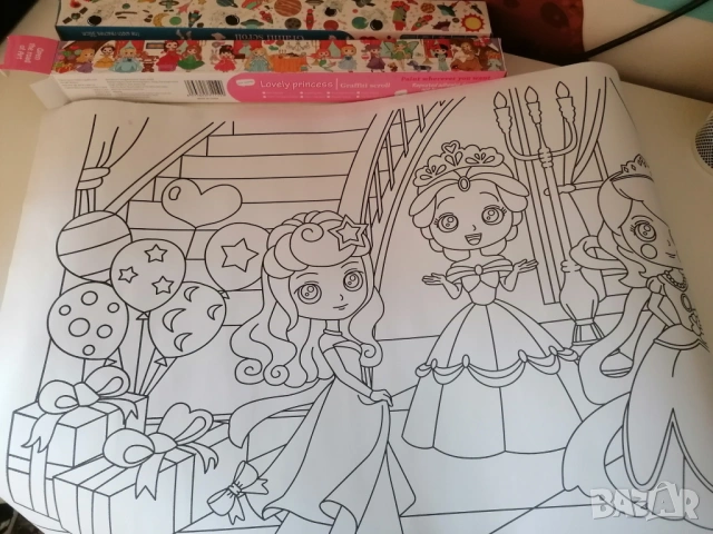 Самозалепваща се ролка с детски рисунки, снимка 3 - Рисуване и оцветяване - 53664714