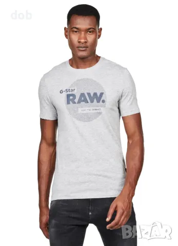 Нова тениска G-Star Raw Men's Logo Circle Fashion, оригинал, снимка 3 - Тениски - 48999955