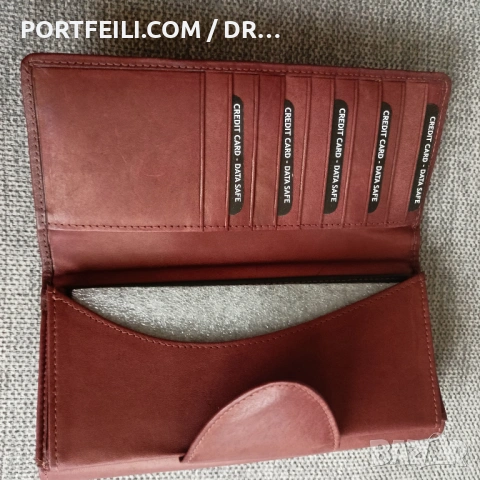  Chloe на Friedrich|23, дамско портмоне от телешка кожа, отделение за смартфон , снимка 7 - Портфейли, портмонета - 53617115