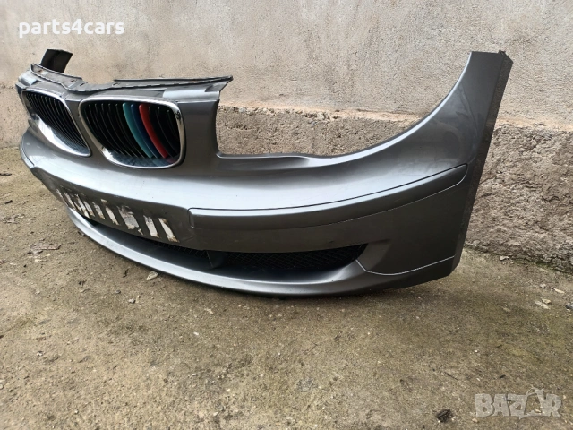 предна броня с решетки за БМВ 1 сериа Е81 Е87 BMW 1 seria E81 E87, снимка 3 - Части - 53516615