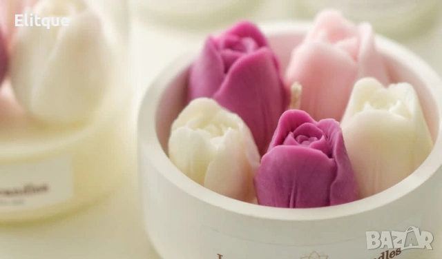 🌷🕯 Лалета свещи – елегантен и ароматен акцент