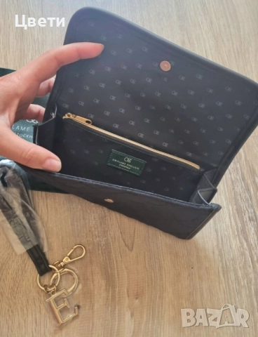 Черна раница и портмоне, снимка 3 - Раници - 51535564