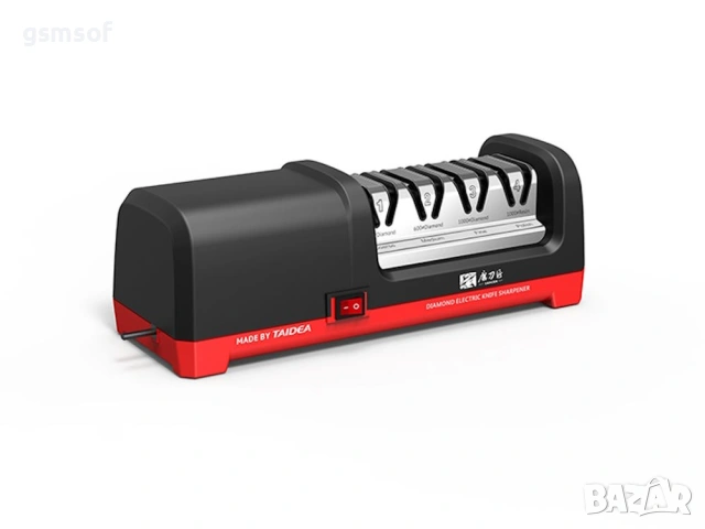 Електрическо точило за ножове TAIDEA TG2102 – 4 степени диамантено заточване, снимка 4 - Други - 53430474
