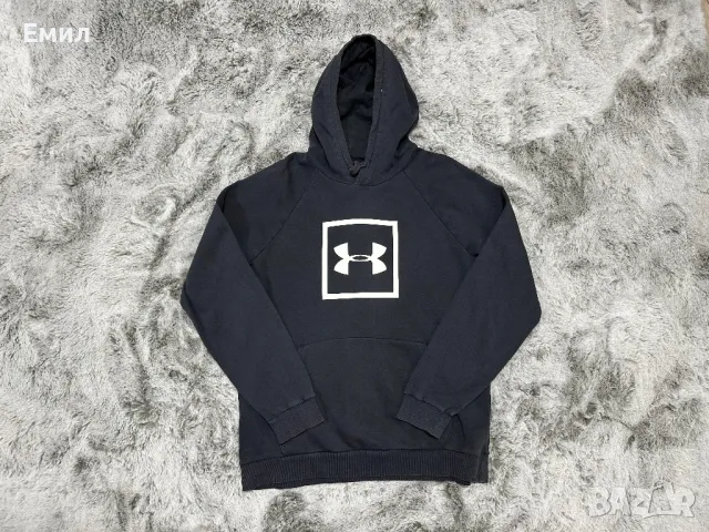 Мъжко худи Under Armour Rival Fleece Hoodie, Размер L, снимка 2 - Суичъри - 47156684