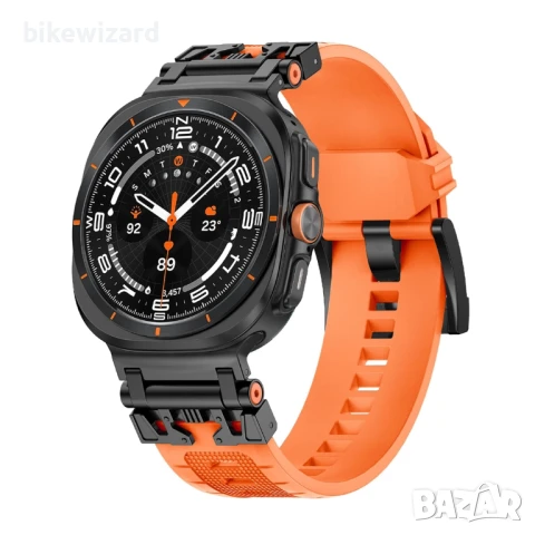 Силиконова каишка Съвместима за Samsung Galaxy Watch Ultra Bands 47mm НОВА