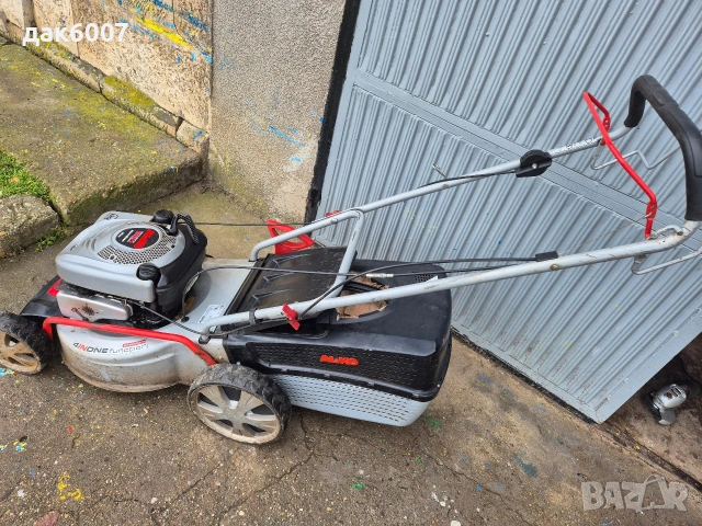 Бензинова косачка "AL-KO 190cc" с Кош, снимка 10 - Градинска техника - 54036287
